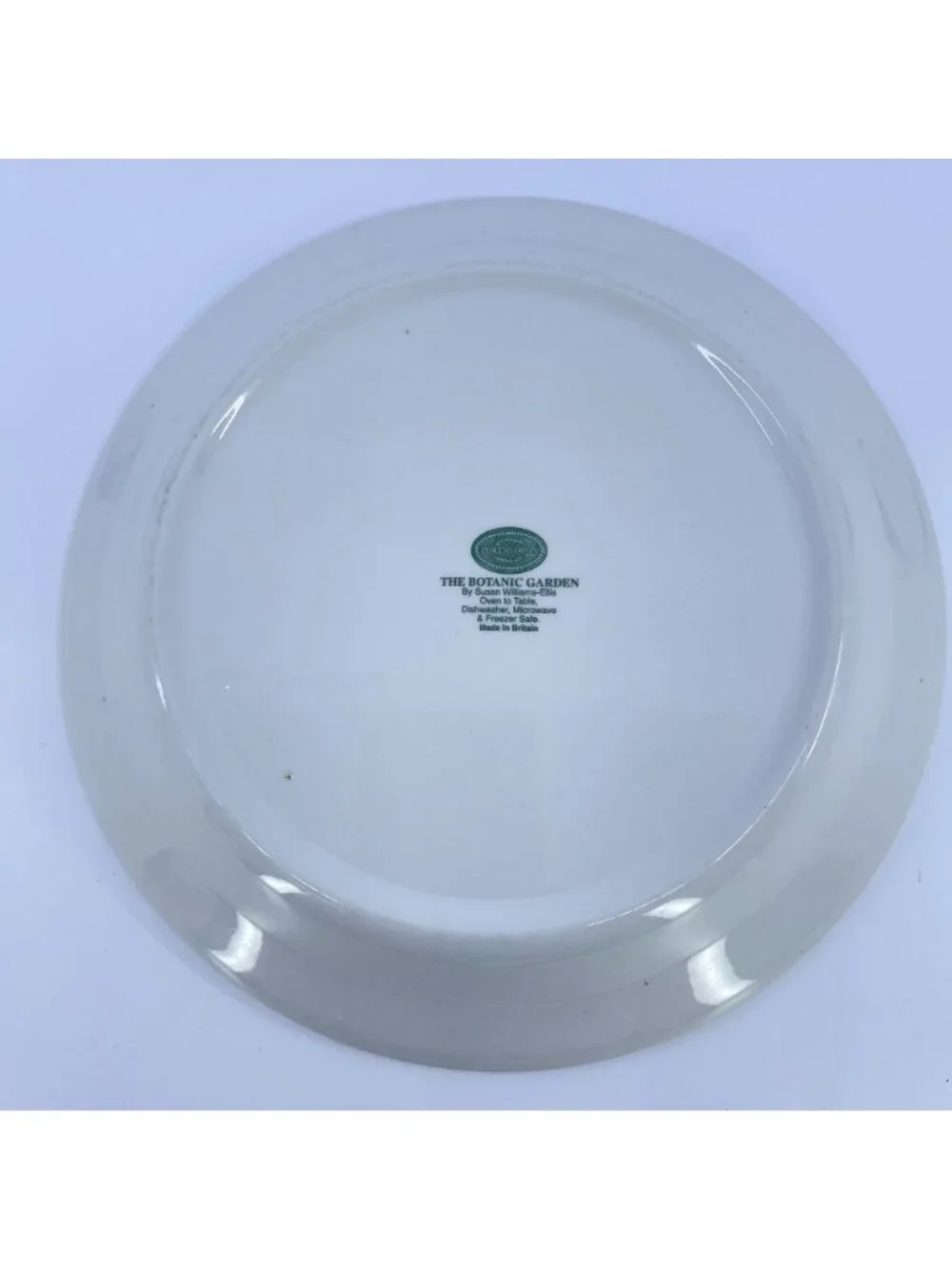 vintage portmeirion botanic garden purple rock rose salad plate 8 1/2